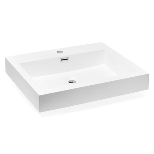 Cast marble washbasin Verona 24x19x4.5