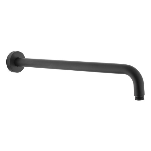 Paffoni Shower Arm Round Matte Black