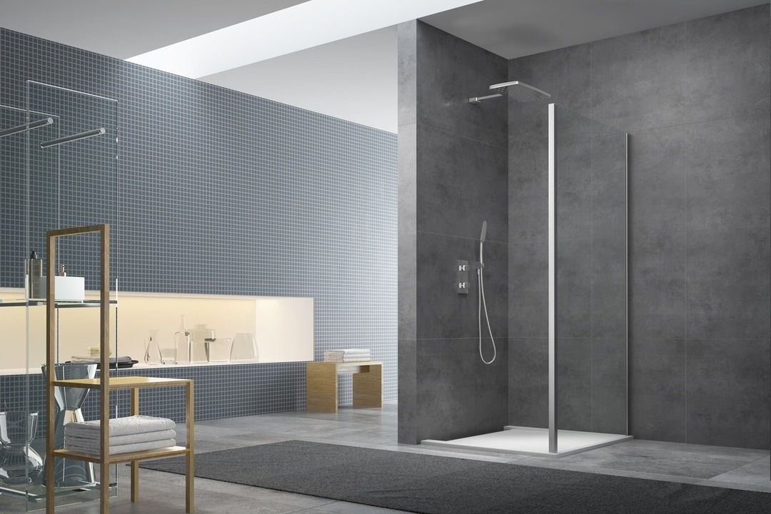 Shower wall TEXD 87*195,6mm,Easyclean