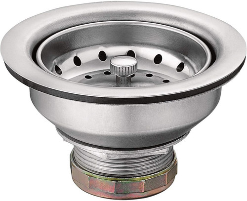 Kitchen Sink Basket Waste Moen Stainless Steel