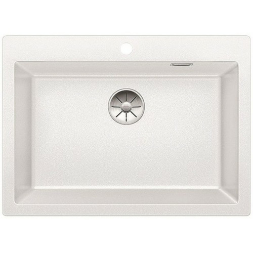 Granite Drop In Single Sink White 70x51cm Blanco