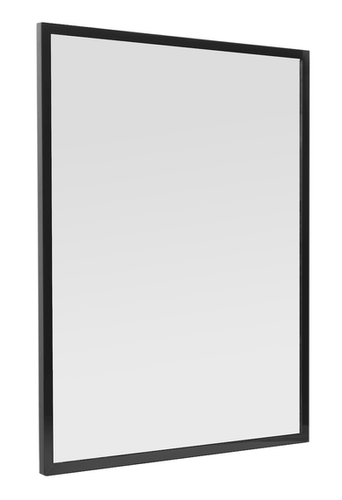 Mirror in the black aluminum frame 60x80 (23.5" x 31.5")
