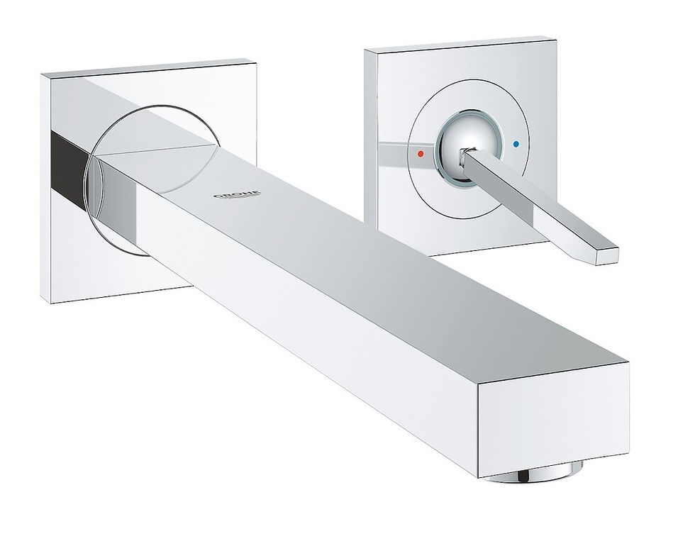 Grohe Eurocube washbasin faucet without concealed body chrome 19998000