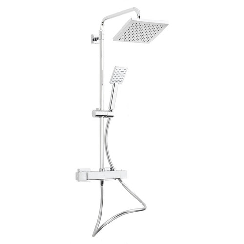 OPTIMA shower system with thermostat