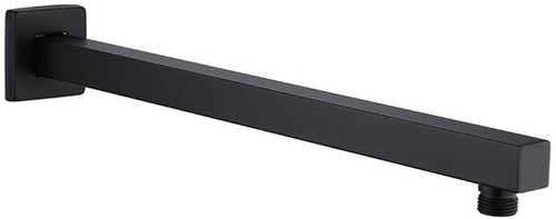 KES 16-Inch Shower Extension Arm Matte Black