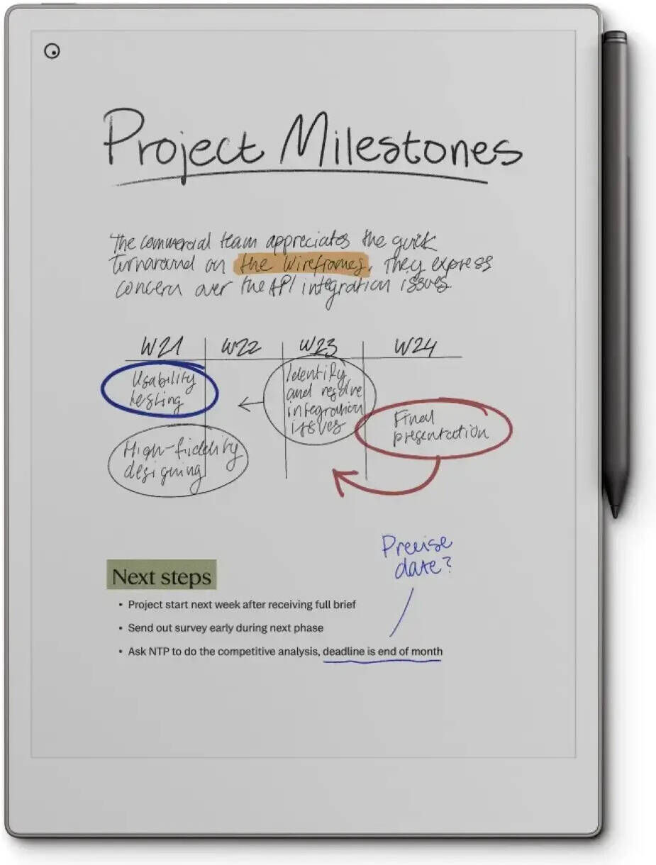 Прев'ю: reMarkable Paper Pro+Marker Plus+ Folio