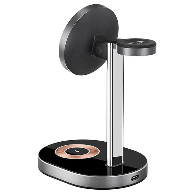 Прев'ю: Безпровідна зарядка WIWU Light Shadow 3 in 1