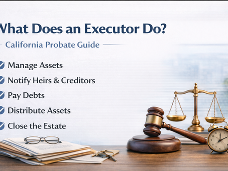 What Does an Executor Do in a Full Probate?