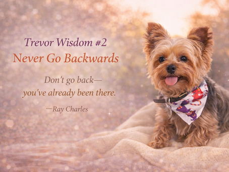Trevor Wisdom #2 Words from a Reiki Master (with Four Paws)