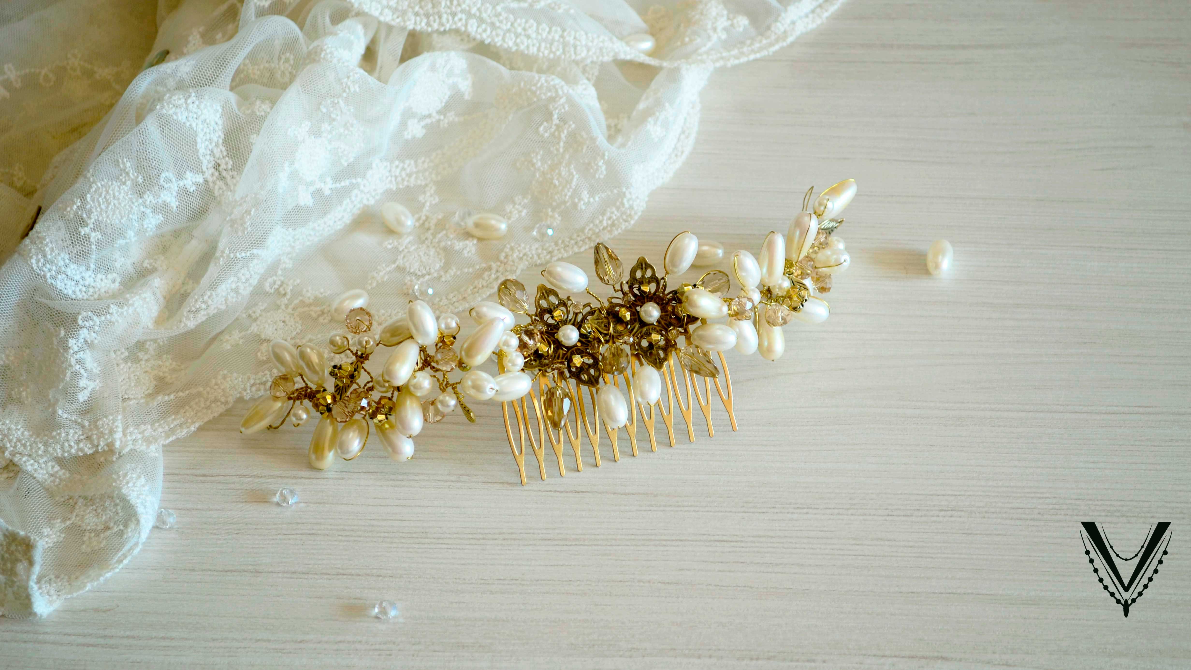 Tocado de Novia Cod.65