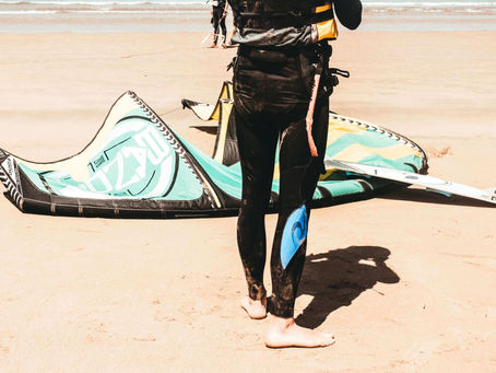 Faire du kite surf à Essaouira