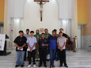 8 jóvenes aceptan el llamado al Seminario Menor