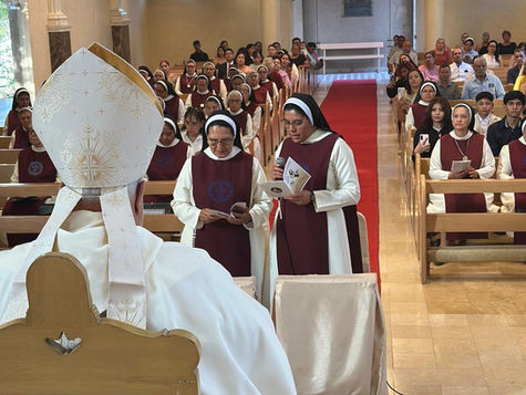 Celebran profesión perpetua de dos religiosas del Colegio Villa de Matel