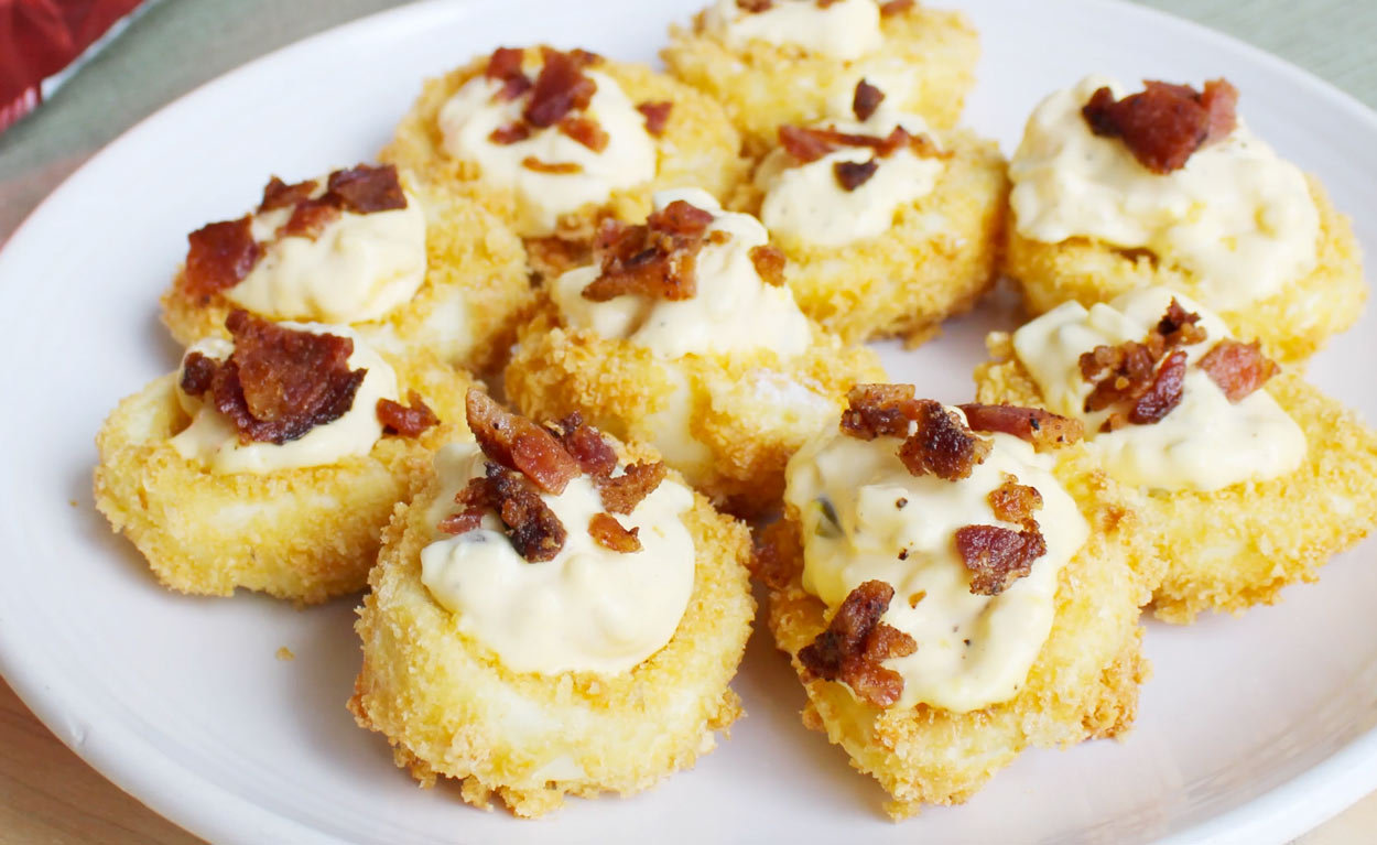 Air Fried Deviled Eggs Southern Recipe