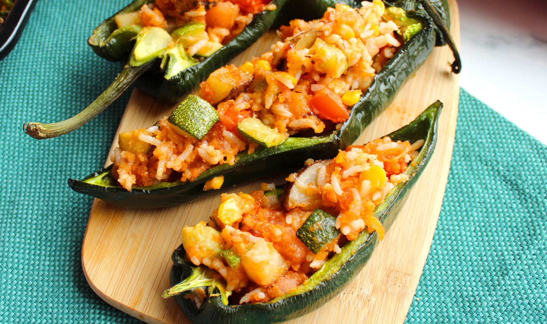 Poblano Peppers Stuffed - Southern Recipe