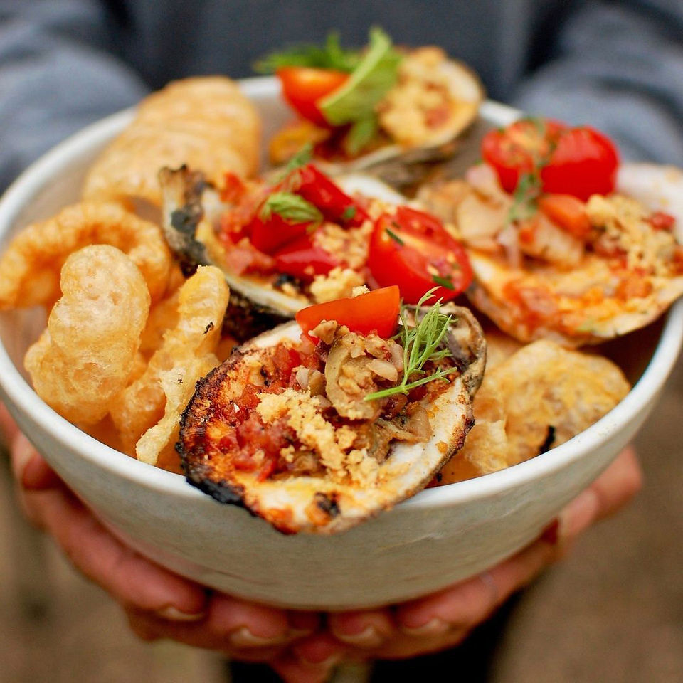 Pork Rind Oysters