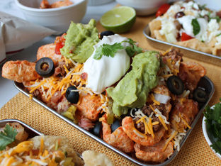 chicharróñes nachos