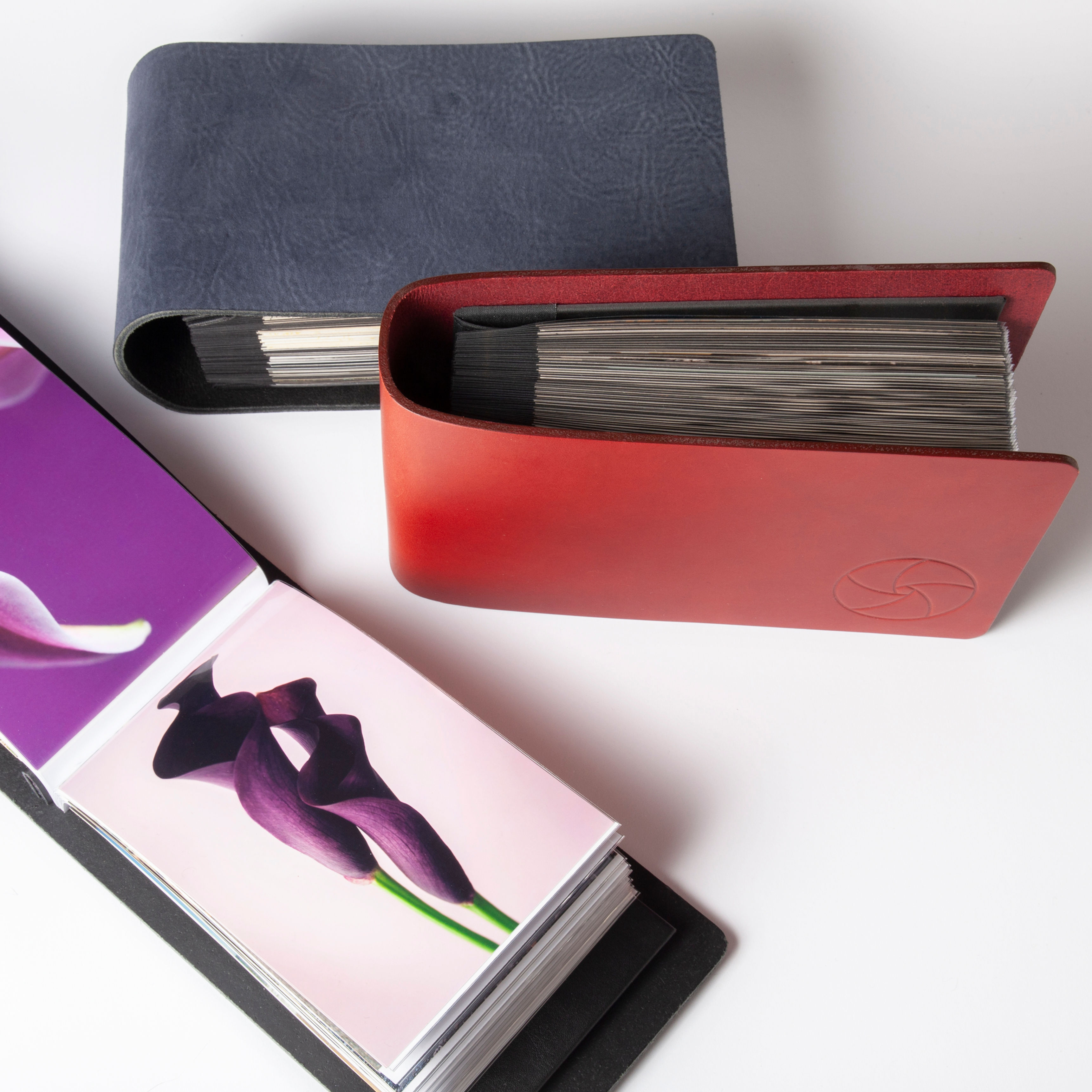 Pre-made Plastic Sandwich Leather 6x4" Landscape Photo Album