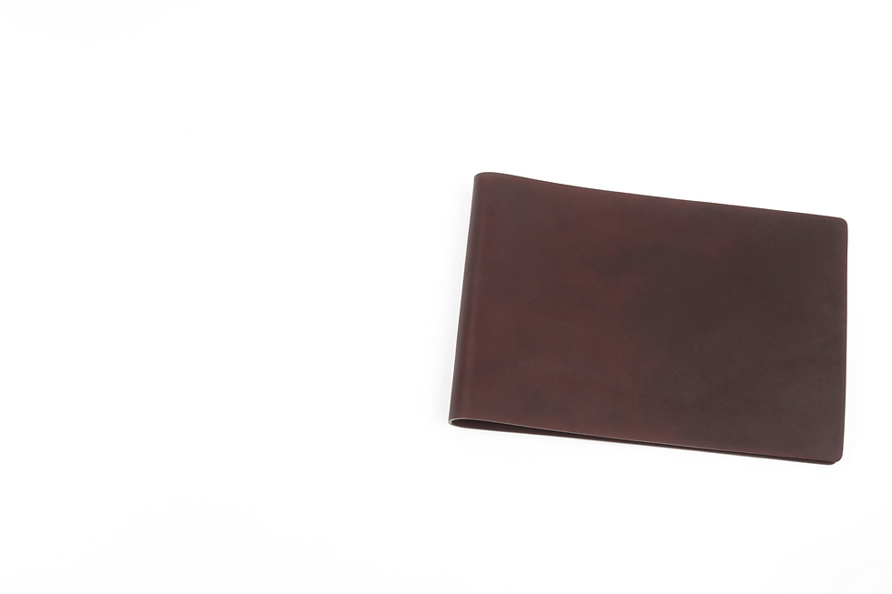 Thumbnail: Pre-made Plastic Sandwich Leather A4 Landscape Photo Album