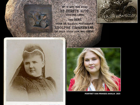 Zimmermans fotograaf Arnhem. Eerste auto op kade Arnhem