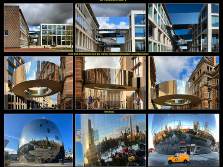 Arnhem spiegelend oppervlak bouwmateriaal