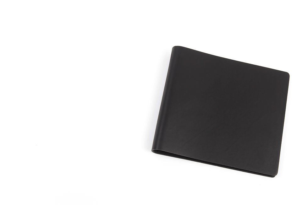 Thumbnail: Pre-made Plastic Sandwich Leather 8x8" Square Photo Album