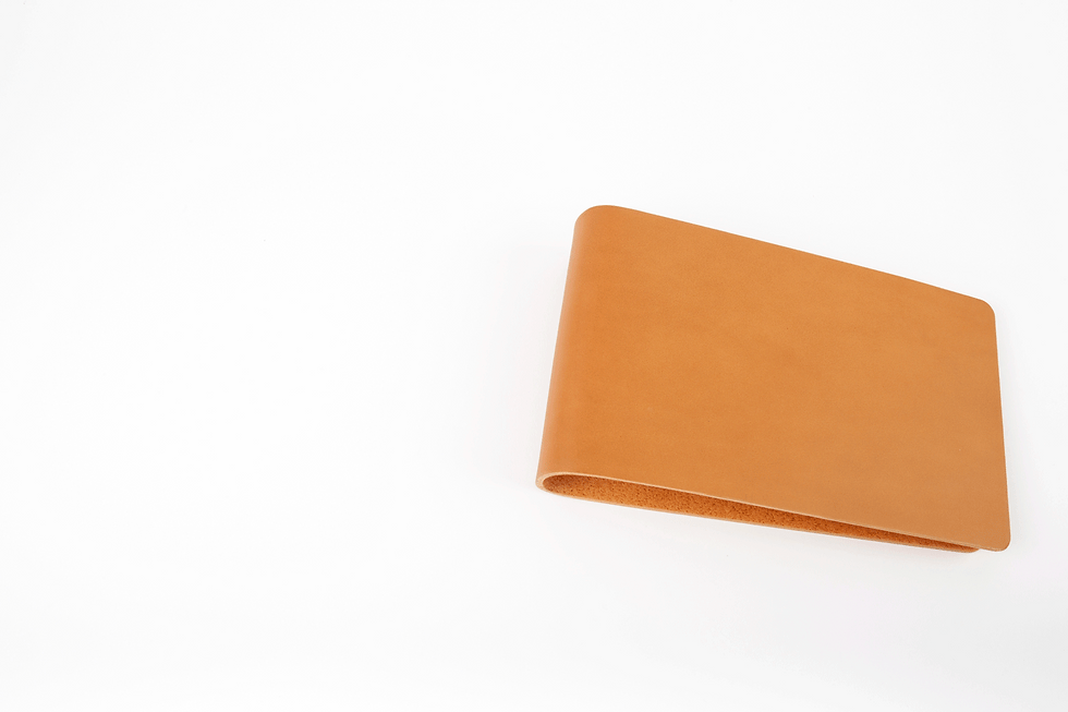 Thumbnail: Pre-made Plastic Sandwich Leather 6x4" Landscape Photo Album