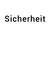 Sicherheit