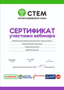 Жорова Виктория Николаевна