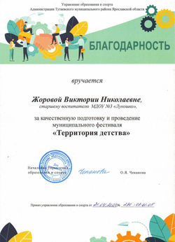 Территория детства