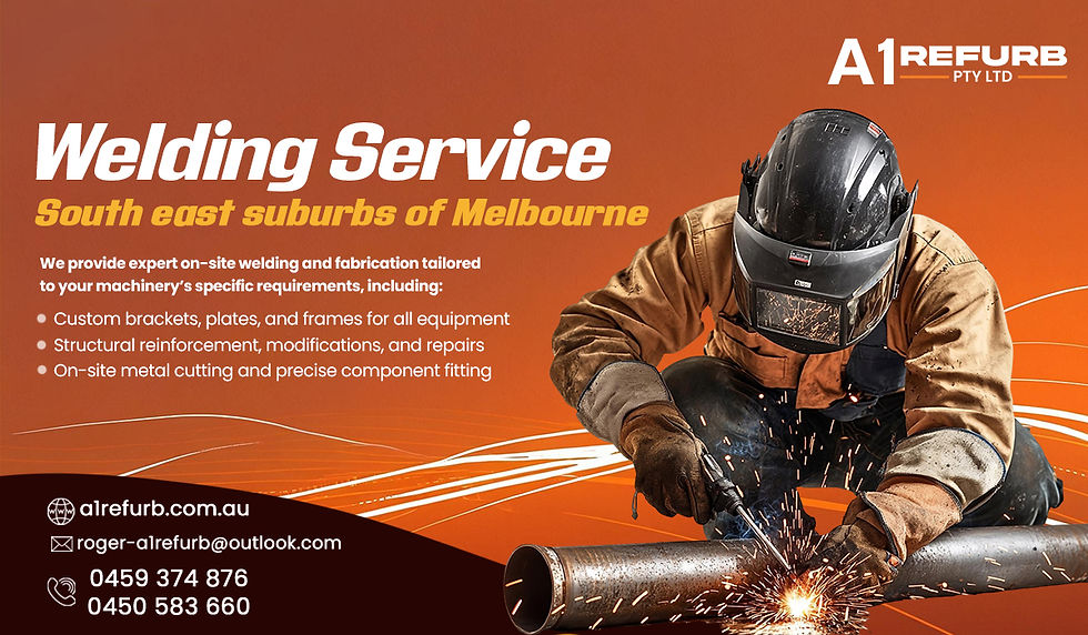 Welding Service South east suburbs of Melbourne