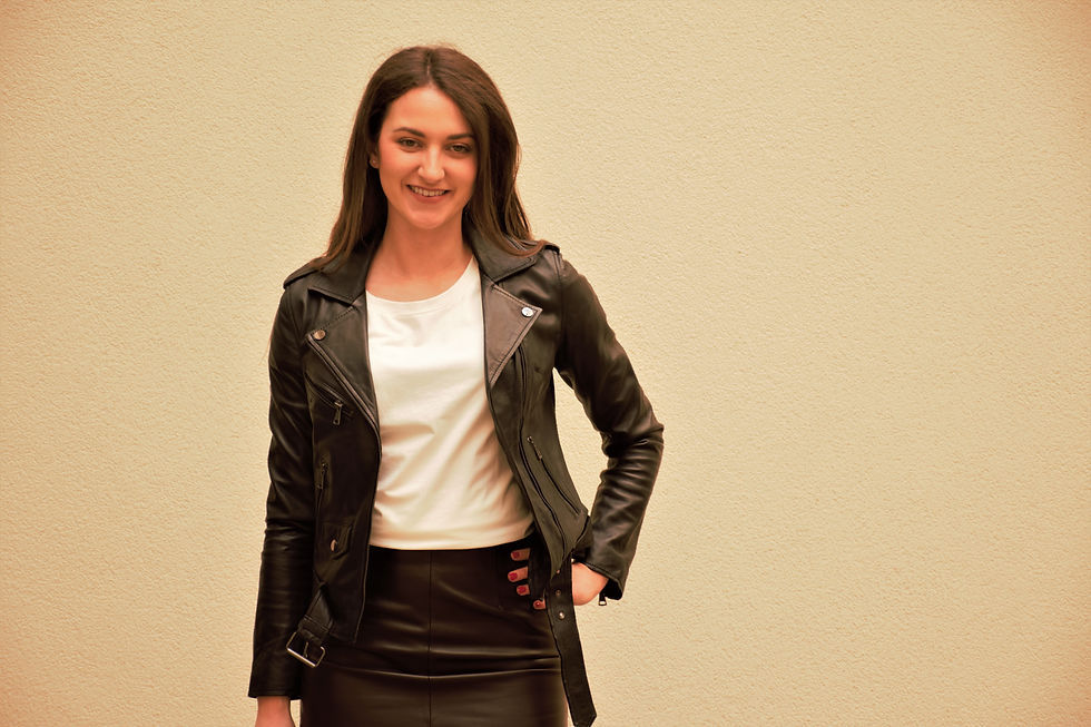 Miniature : Perfecto CLAUDIE Cuir Noir