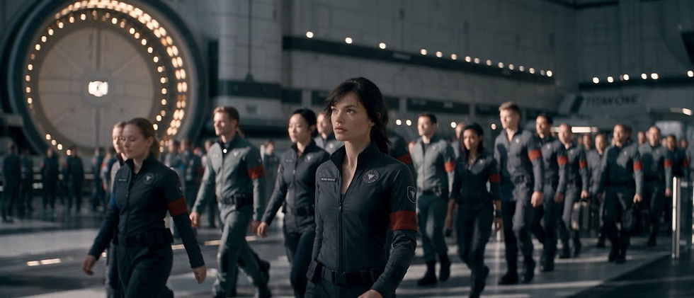 AI-generated sci-fi series Space Nation and Kira