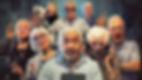 A group of seniors gathered on a DIY horror set, working with fake blood and practical effects.