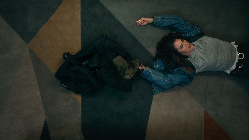 Lizzy Caplan and Lucy DeVito in the SXSW 2026 thriller Drag.