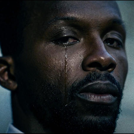 Poster still from thriller Sway, starring Emmanuel Kabongo.
