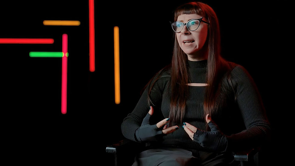 Poster for Shudder documentary 1000 Women in Horror celebrating women filmmakers.