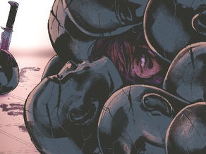 Abandoned shopping mall setting in Dead Mall comic adaptation featuring cosmic horror elements.