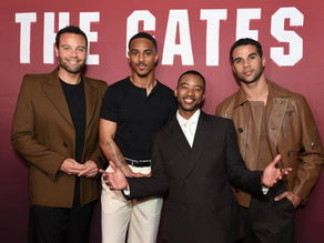 Cast of The Gates at Los Angeles special screening event.