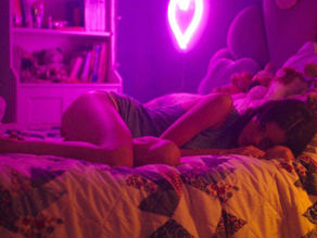 Scene from psychological thriller Buzzheart set in rural Greece