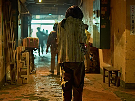 Park Jeong-min in a dramatic scene from Yeon Sang-ho’s film The Ugly.