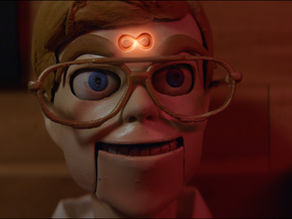 The possessed killer doll in Jeffrey Dollmer.
