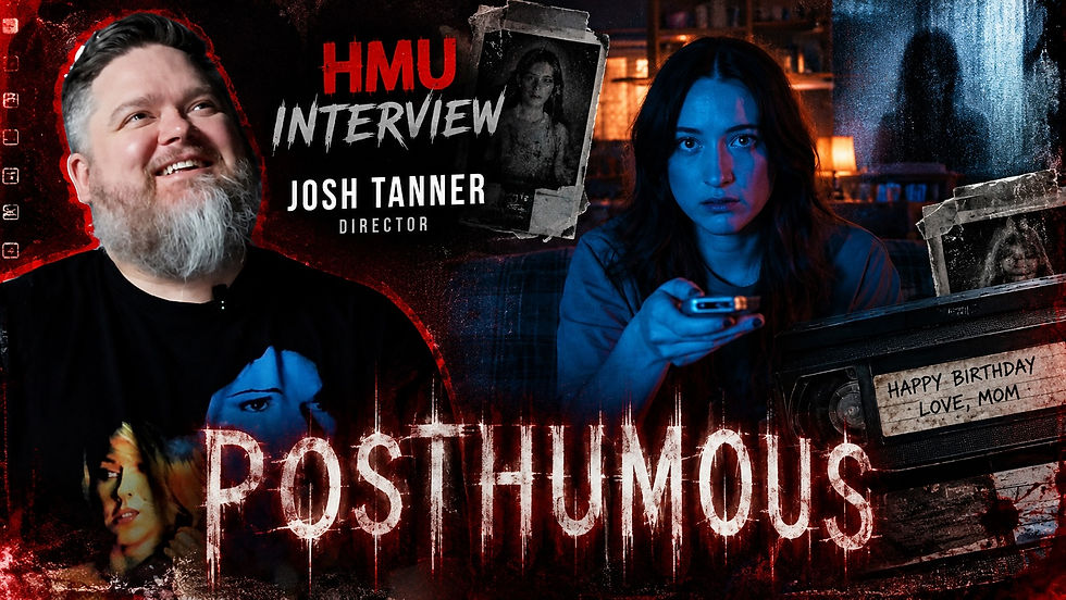 Posthumous director Josh Tanner at Fantastic Fest 2026.