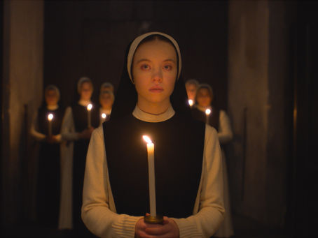 Sydney Sweeney screens "Immaculate" with a group pastors