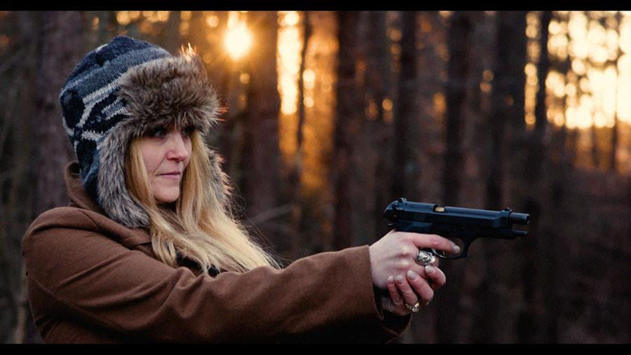 Interior of a small strip mall casino with fish arcade gambling machines in Clovers documentary.