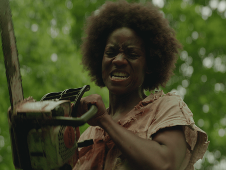 Faith McCoy in the horror thriller Southern Nightmare