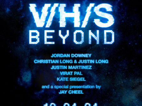 Shudder announces V/H/S/BEYOND, directed by Jordan Downey, Christian & Justin Long, Justin Martinez, Virat Pal, Kate Siegel, and Jay Cheel