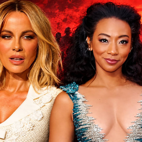 Kate Beckinsale and Betty Gabriel, stars of Twilight of the Dead