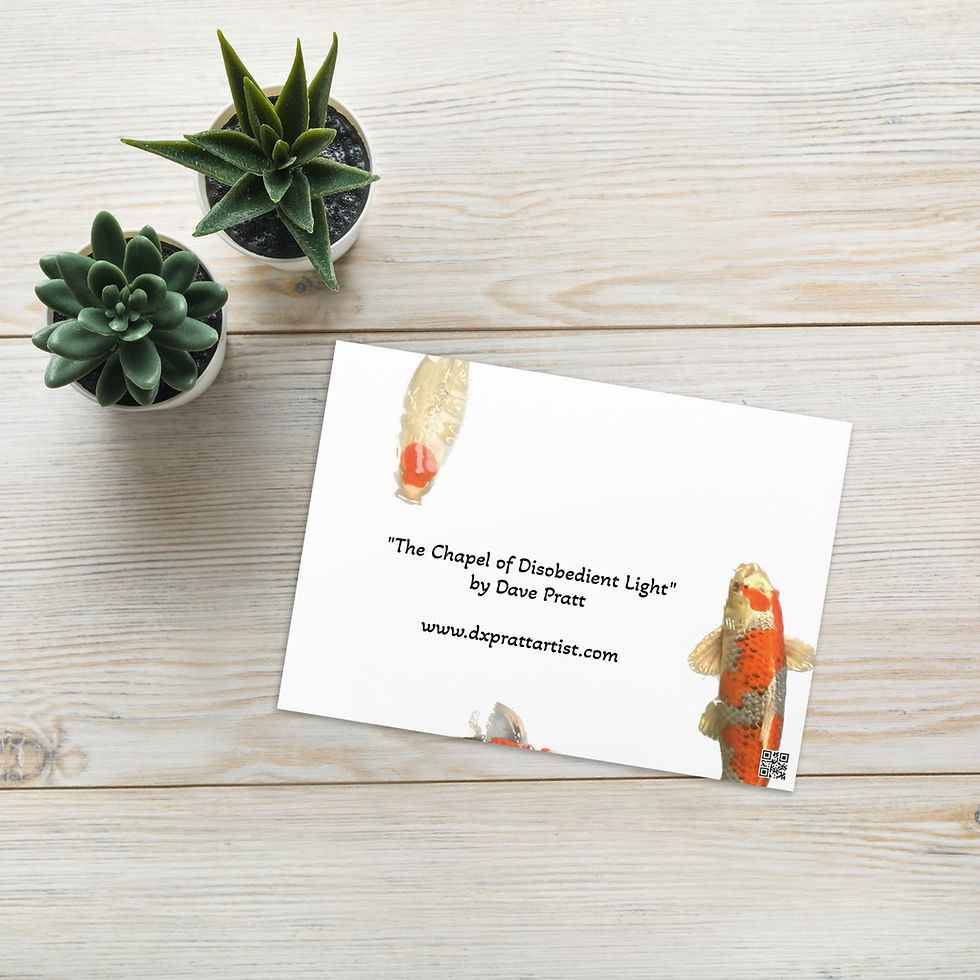 Thumbnail: Greeting card - "The Chapel of Disobedient Light"