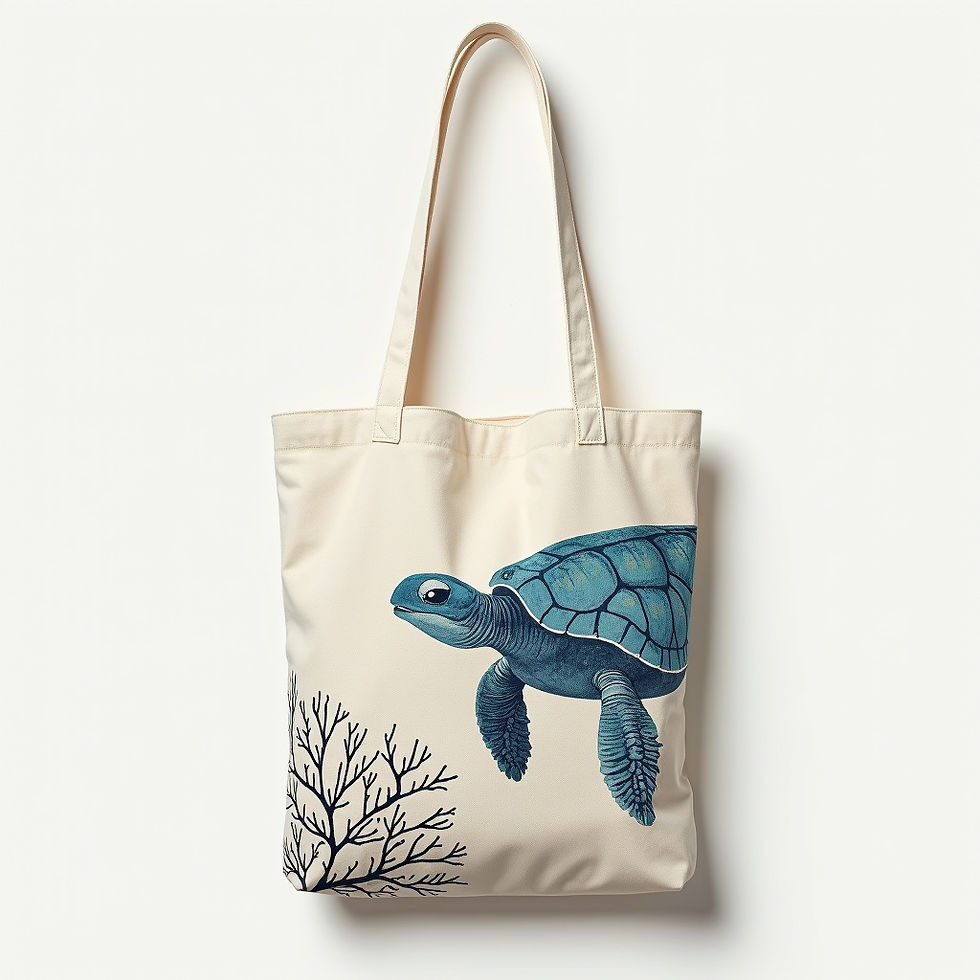 Ocean Life Tote Bag